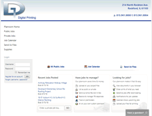 Tablet Screenshot of dgdplanroom.com